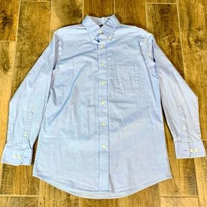 Blue Croft & Barrow True Comfort Slim Fit Dress Shirt: 15 1/2, 32/33